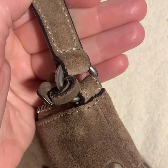 Michael Kors brown suede Crossbody fringe bag w/ dust bag - Picture 4 of 13